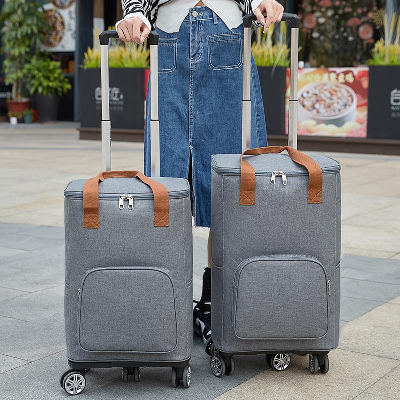 买 菜车小拉车家用手推车可折叠拉杆车静音轻便手拉车万向轮购物