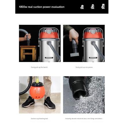 杰诺工业601S用吸尘器工厂车间粉尘超强力大功率大型商用吸尘器