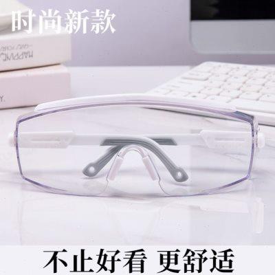 护目镜劳保防飞溅防风骑行眼镜骑车防灰尘不起雾敏角磨机眼镜男女