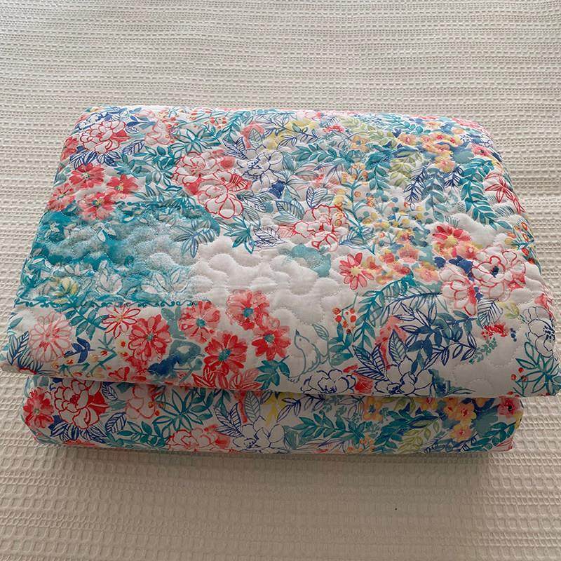 【特价】外贸出口纯棉床盖100%全棉绗缝防滑加厚夹棉床单清仓甩货,床上用品,床盖,淘宝优惠券,粉丝福利购,淘宝优惠卷