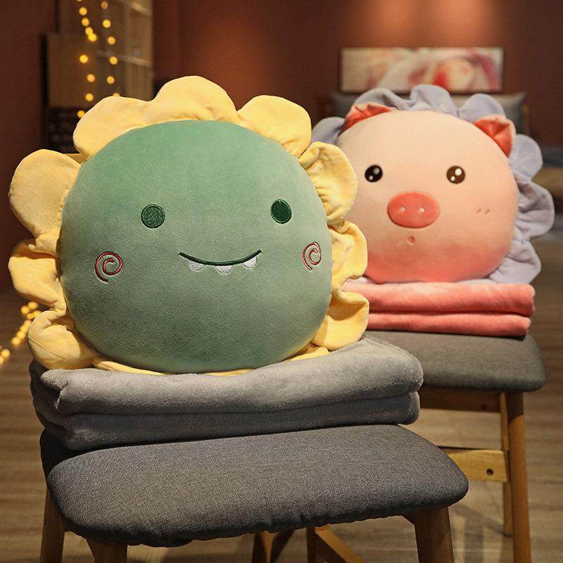 抱枕车用被子两用毯子二合一男生款睡觉办公室午睡小枕头超软可爱,居家布艺,抱枕被,淘宝优惠券,粉丝福利购,淘宝优惠卷