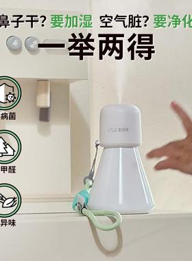 CCZ全日净mini迷你空间净菌加湿器单喷头新款车载杀菌可携式消毒