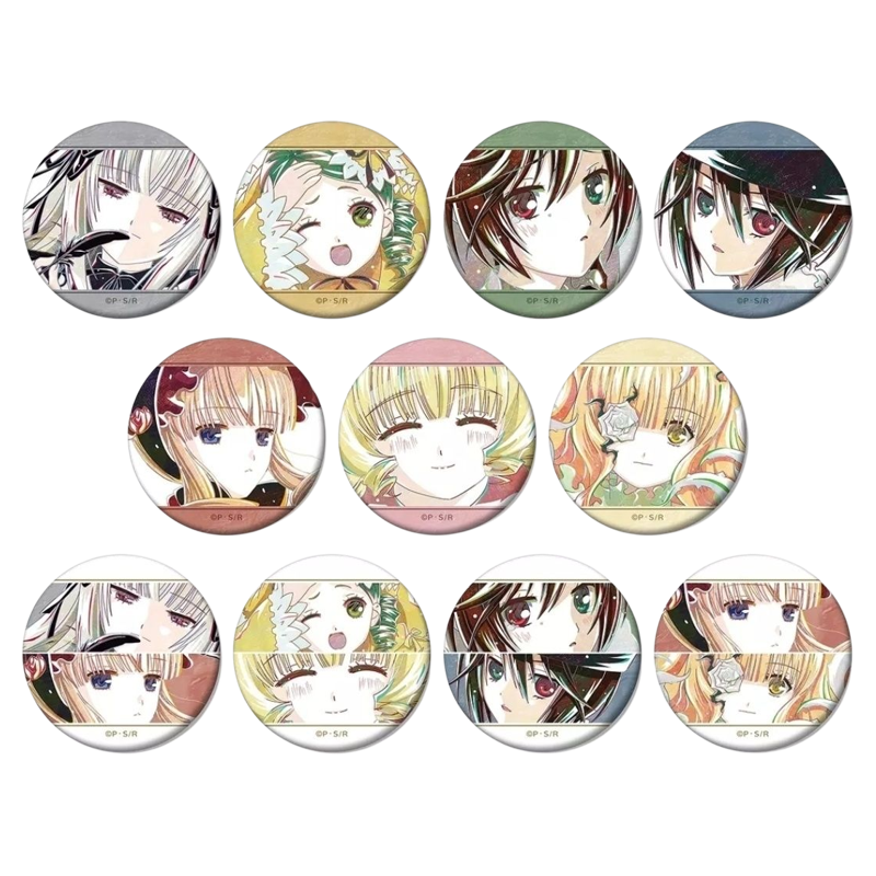 日谷全新正版盲袋 AMNIBUS 蔷薇少女 Ani-Art 水彩 原画 吧唧徽章