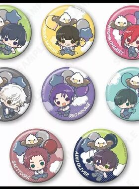 日谷正版盲抽 蓝色监狱 迷你人物拿破仑夹克 x 鹰 第二版徽章谷子