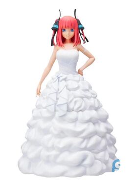 SEGA世嘉 五等分的花嫁 中野二乃四叶五月 婚纱白色礼服 景品手办