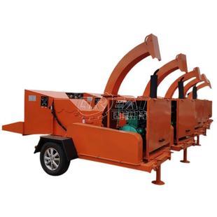 移动式粗木头粉碎机梨树枝藤枝打碎机PTO碎木机葡萄树碎枝机