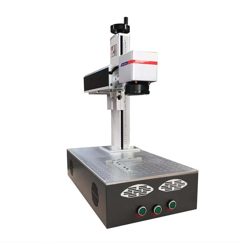 山东厂家20W光纤激光打标机小型家用打标机创业可选