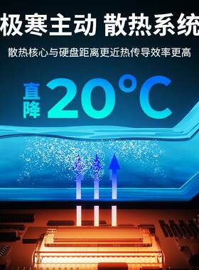 USB4移动硬盘盒m.2固态ssd硬盘pSSD外壳NVMe雷电4雷电3硬盘盒子