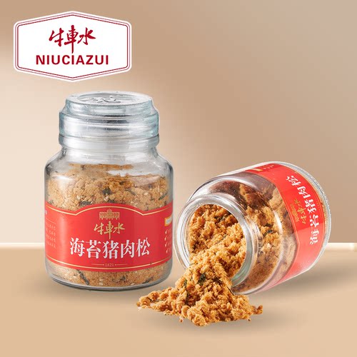 牛车水海苔猪肉松118g靖江特产