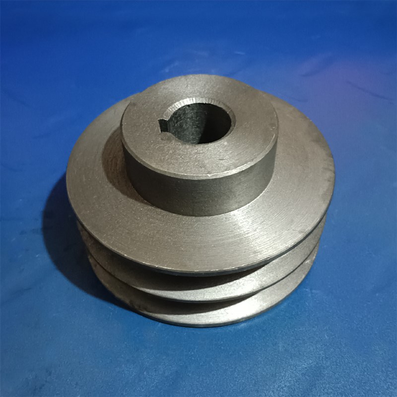 热销A2型皮带盘双2槽A型带法兰凸台有头减速机电机飞轮规格齐全皮