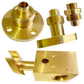 热销金属零件定制T2紫铜H59黄铜CNC加工铝合金铝件6061数控车铣机