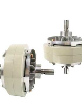 热销磁粉双轴6NM到400NM 24V磁粉离合器磁粉电机张力控制磁粉离合