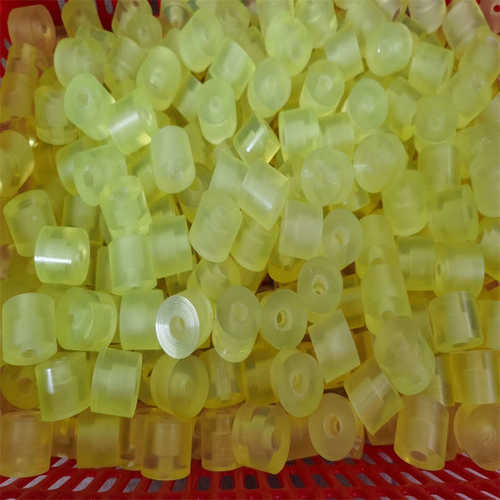 热销优力胶加工定制聚氨酯板棒耐磨防撞条减震垫片牛筋棒实心PU条