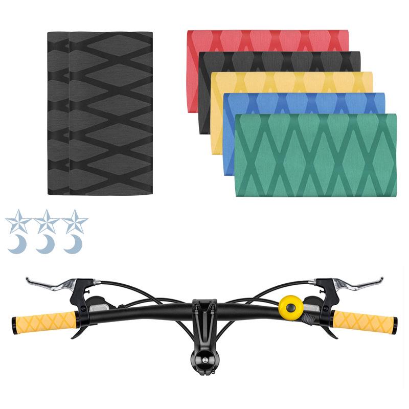 摩托车配件电动车手把套防滑橡胶握把手套热缩通用握把套车把套