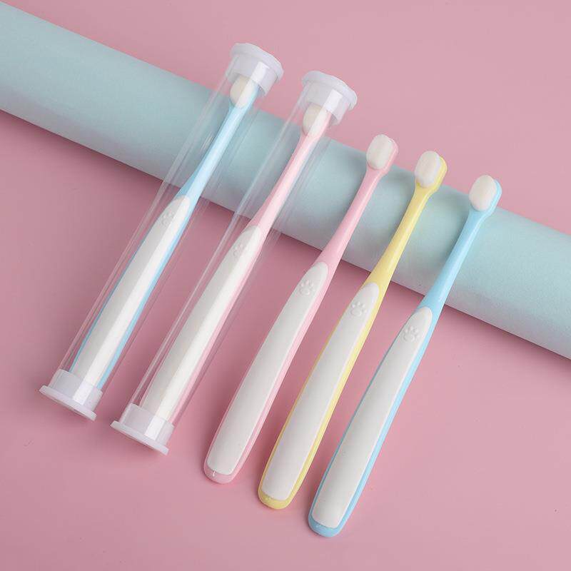 新款狗猫咪兔子仓鼠口腔清洁单支装家用外贸软毛宠物牙刷现货