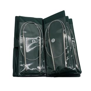 中意牌毛衣针环形针不锈钢空心织毛衣直针棒针毛线针编织工具套装