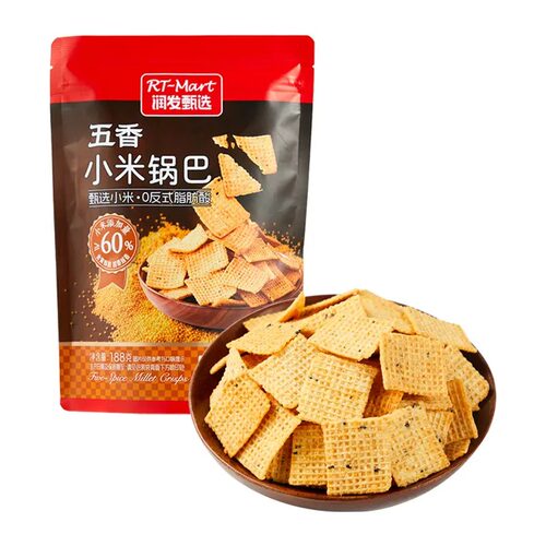 RT-Mart五香小米锅巴188g