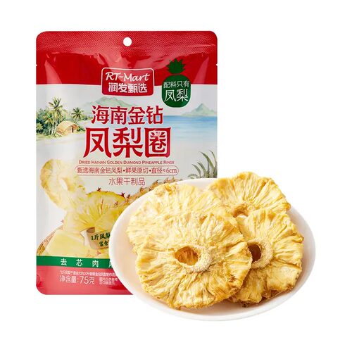 RT-Mart海南金钻凤梨圈75g