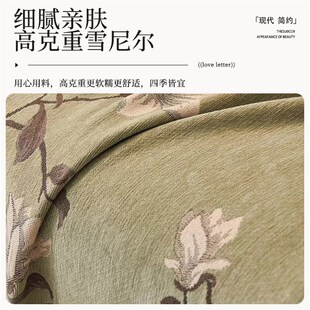 通用沙发巾防猫抓不沾毛全包沙发套 复古雪尼尔沙发盖布高级感四季