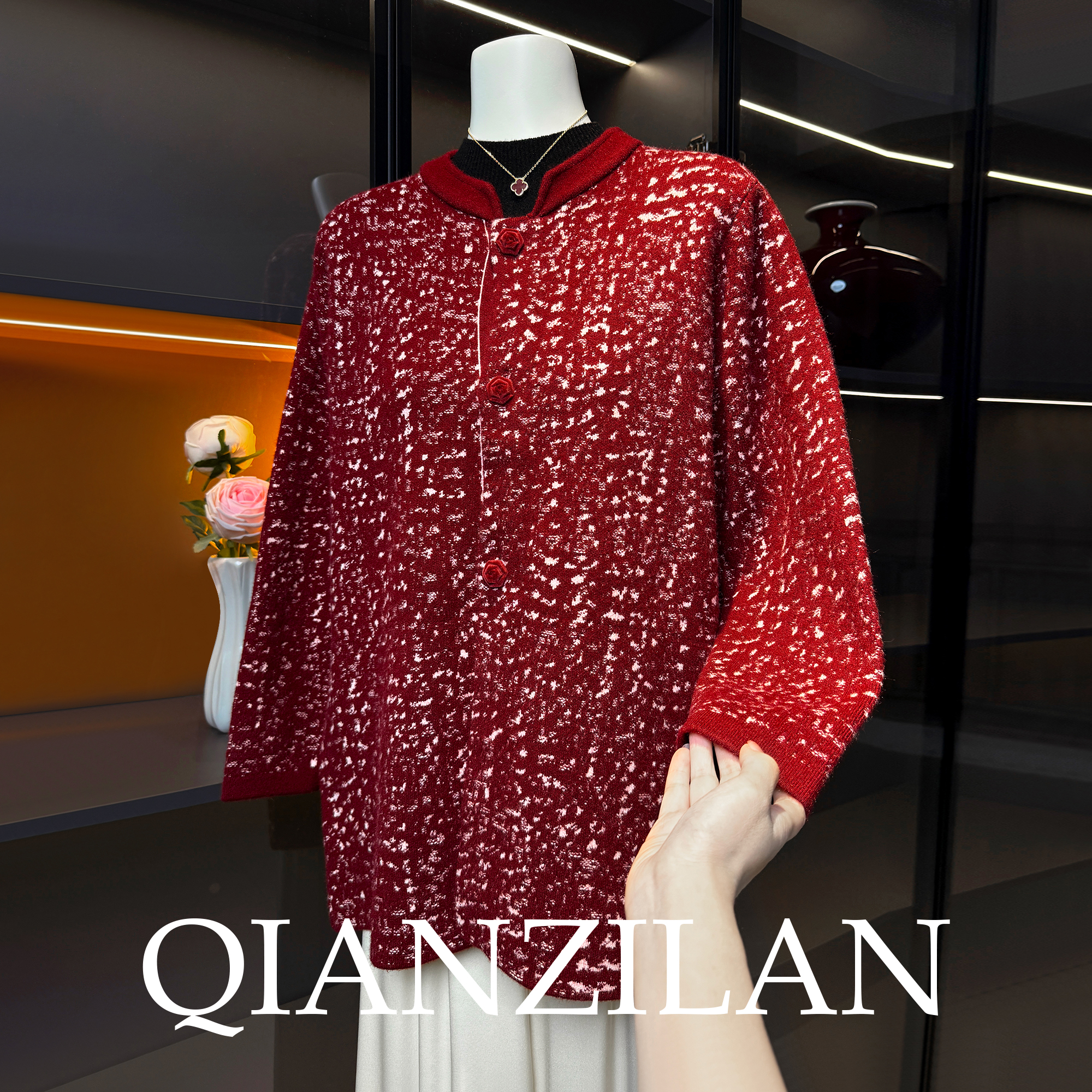 洋气毛呢时尚羊毛外套