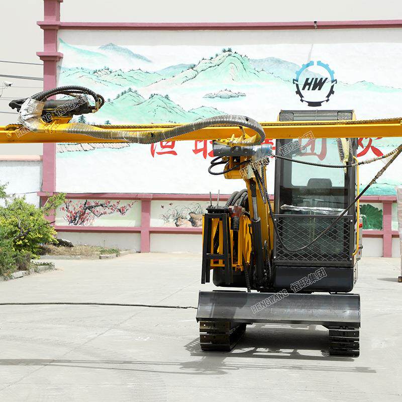 挖改潜孔钻挖改凿岩机液压旋挖钻隧道工地矿山打孔机挖机改装厂家