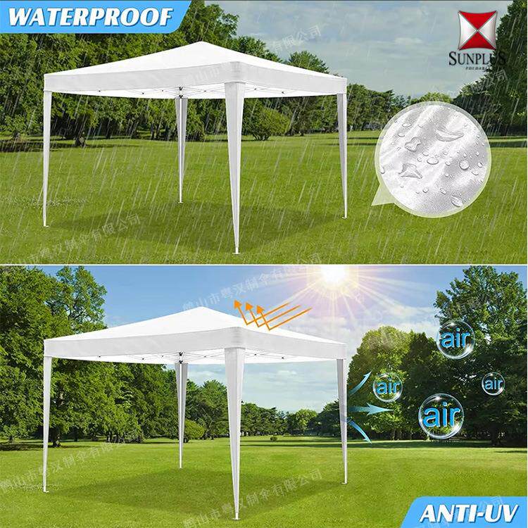 户外帐篷广告伸缩式折叠遮阳大伞四脚伞棚子停车防雨棚四角摆摊用