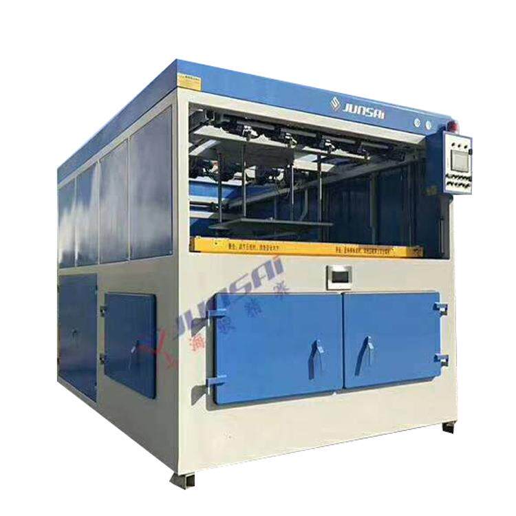 PLC厚片真空吸塑成型机汽车仪表台厚片吸塑机供应
