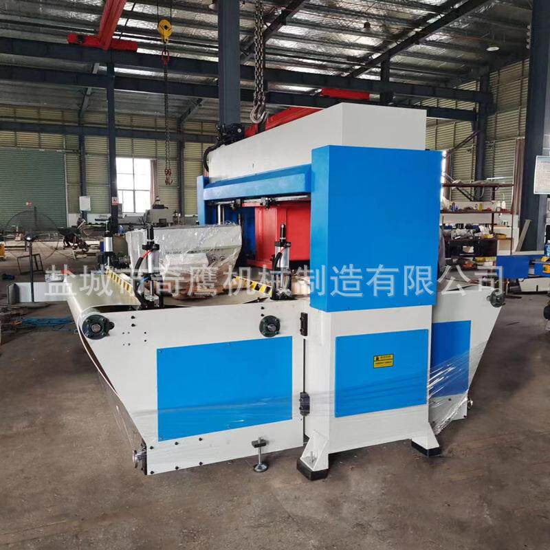 足球篮球自动裁断机下料机自动四柱油压模切机自动皮革冲床