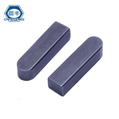 热销正国标45钢淬火调质平键键条方健GB1096 C型 方圆键 3 4 5 6