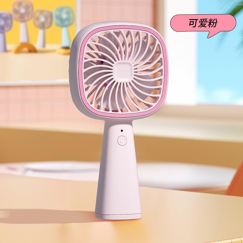 热销新款简约手持风扇ub充电三档位高颜值学生式小风扇