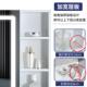 热销ft智能浴室镜柜挂墙式 卫生间带灯单独镜箱带置物架厕所收吊柜