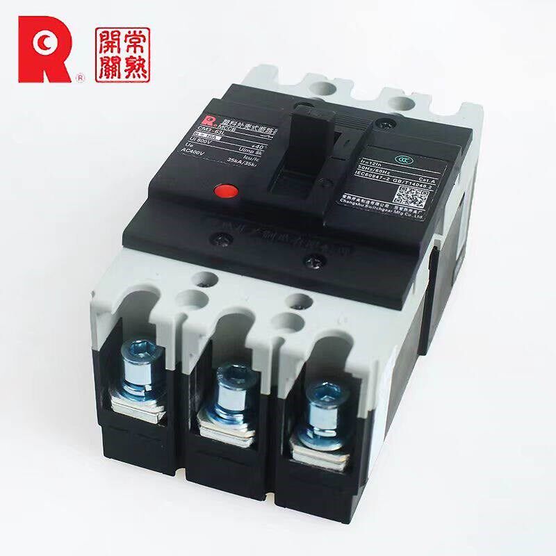 热销常熟开关CM3系列塑壳断路器3P4P10A-800A空气开关漏电保护三
