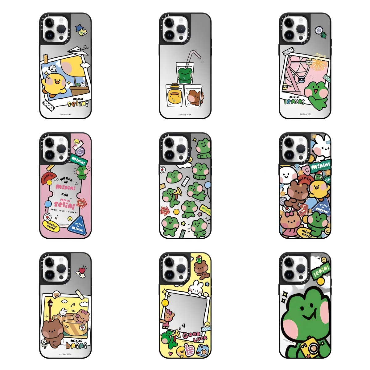 CASE迷你游园会minini苹果手机壳iphone11 12 13 14 15 16promax新款外壳高级感小众磁吸2025网红爆款
