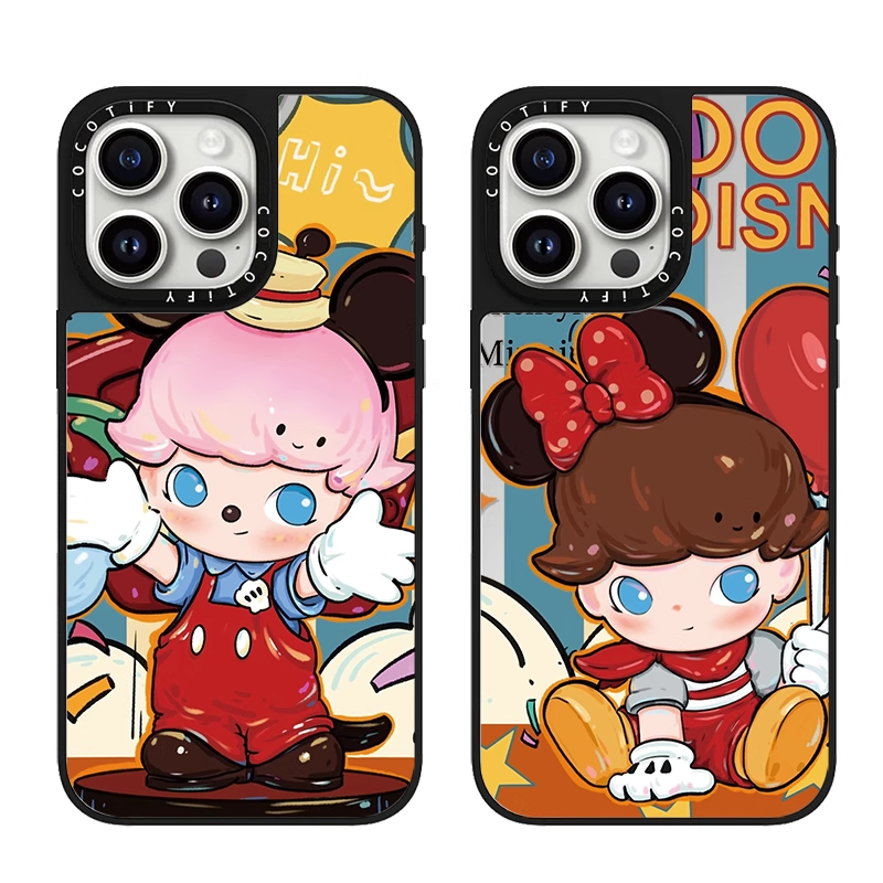 caseti联名迪士尼云宝宝DIMOO卡通fy苹果手机壳iphone111213 14 15 16promax磁吸新款2025网红爆款全包保护套