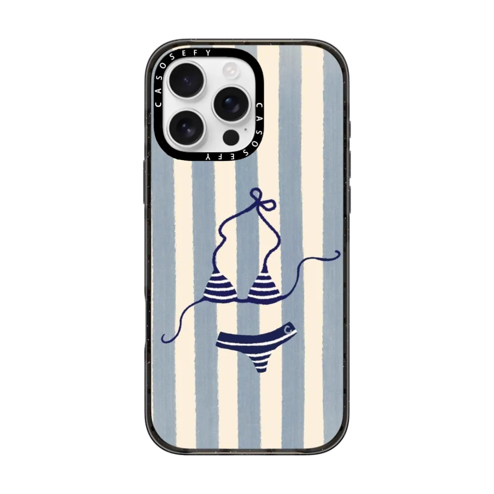 CASE复古条纹个性创意格纹苹果手机壳iphone11 12 13 14 15 16promax新款外壳高级感小众磁吸2025网红爆款