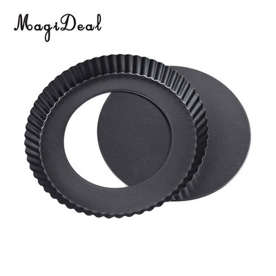 8inch Nonstick Tartlet Custard Quiche Pastry Pizza Pie Pan T