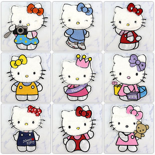 毛衣装饰刺绣贴手缝衣服贴画补丁手工小饰品儿童布贴修复图标2021