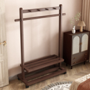 衣帽架新款 落地挂衣架家用卧室角落床头置物架小户型衣服收纳架子