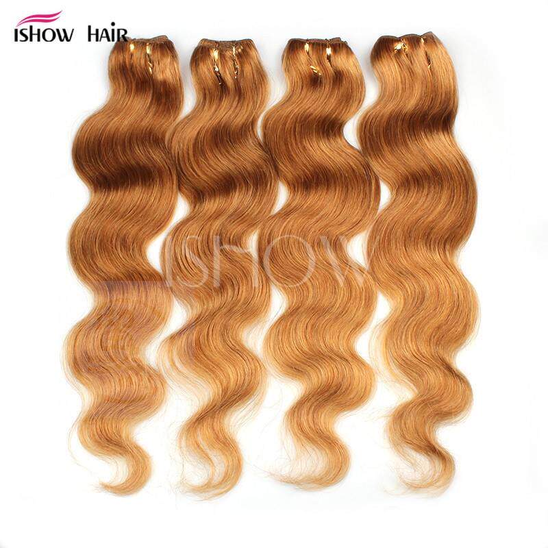 Love show human hair wig hair curtain body wave Europe and A