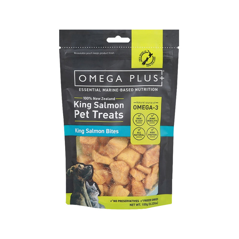 新西兰Omega Plus奥鲑冠宠物零食op小鱼干冻干肉干狗狗猫咪通用