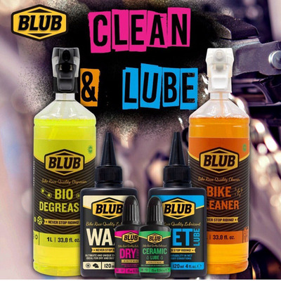 BLUB车架链条清洗剂湿蜡干性陶瓷电助力山地公路自行车链条润滑油