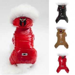 Dog Clothes Winter Warm Puppy Jumpsuit Pet Dog Coats