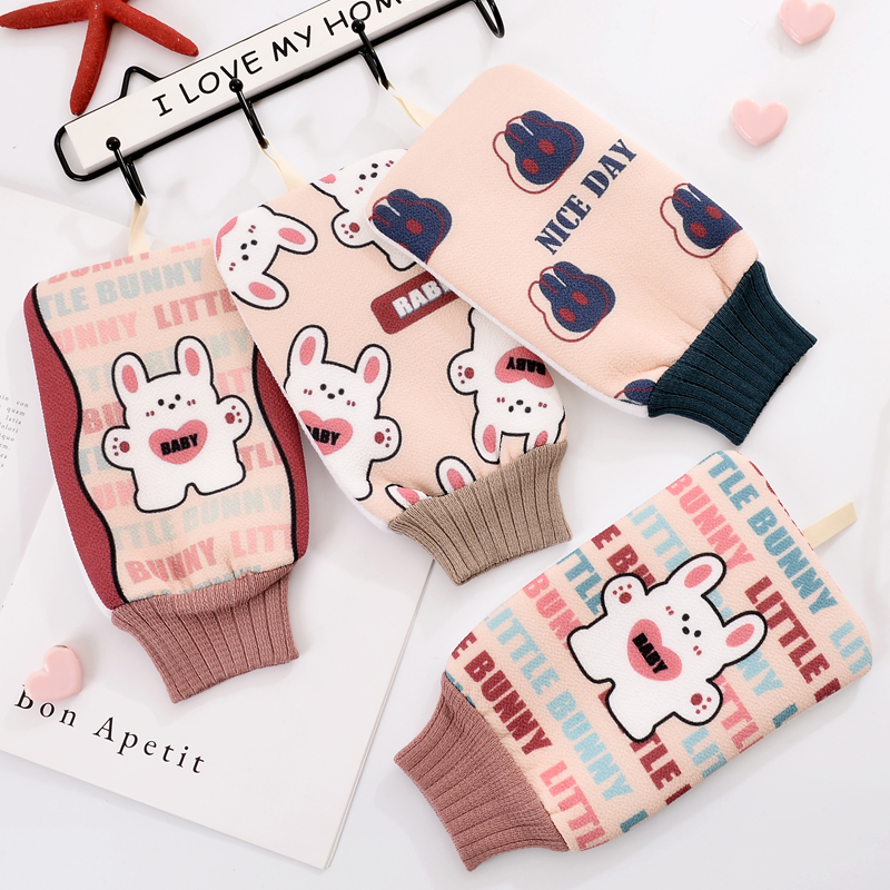 搓澡巾洗澡巾强力搓泥去灰手套家用AB面搓背神器女士不疼细砂搓灰