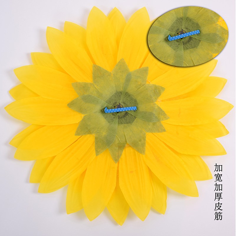 向日葵道具手拿花幼儿园舞蹈演出太阳花运动会开幕式入场表演手花