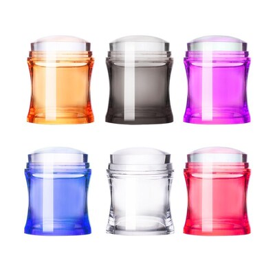 NICOLE DIARY Nail Art Templates  Clear Jelly Silicone Nail S