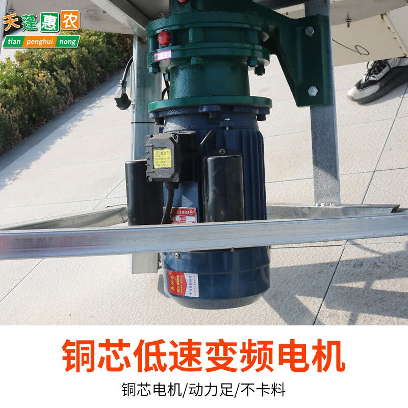天蓬惠农养殖场干湿两用多功能不锈钢卧式搅拌机拌干料豆腐渣草料