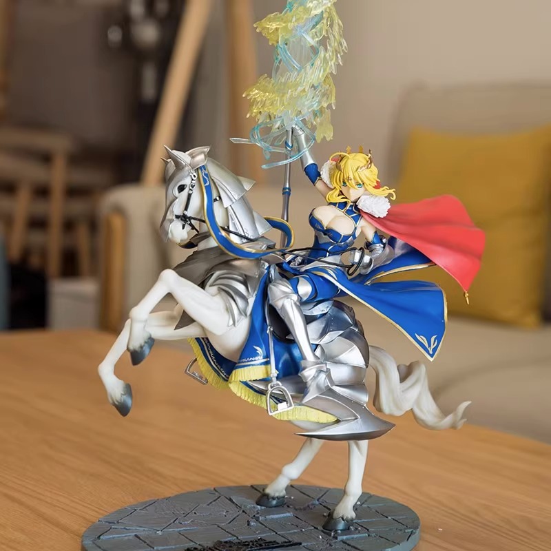 Fate阿尔托利亚莉雅白枪呆模型FGO模型呆毛王saber二次元摆件礼物