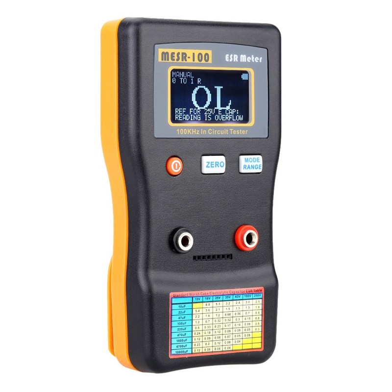 M6013 MESR-100 ESR Capacitance Meter Ohm Meter Professional