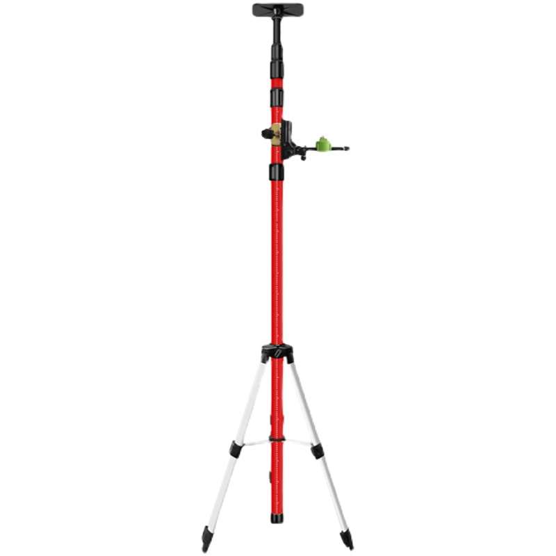 红外线水平仪升降支伸缩杆木工配件云台顶板支架大全悬吊式天花板