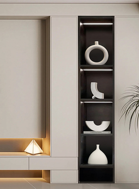 现代简约酒柜装饰品摆件客厅电视柜家居轻奢高档餐边柜软装摆设